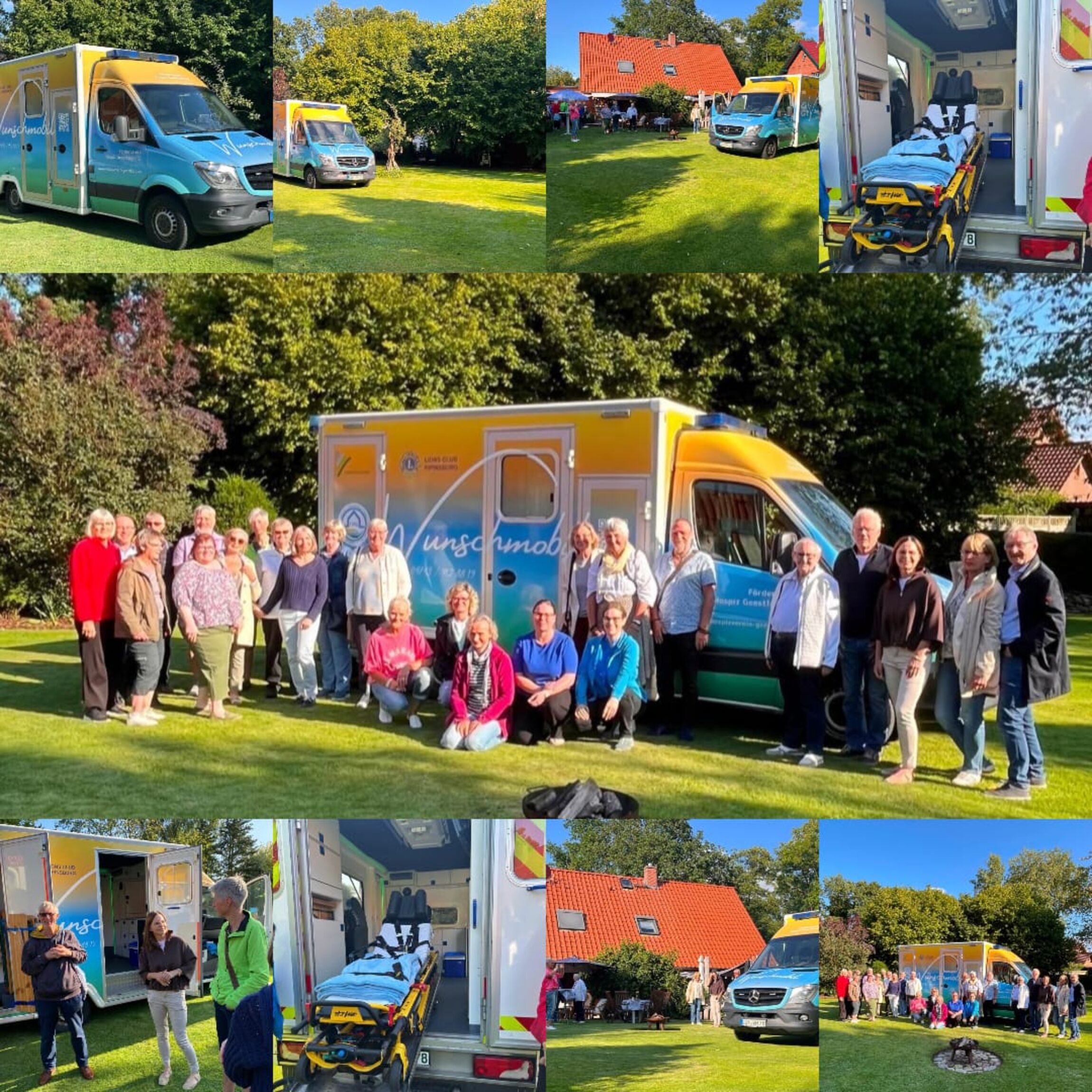 Wunschmobil des Fördervereins Stationäres Hospiz