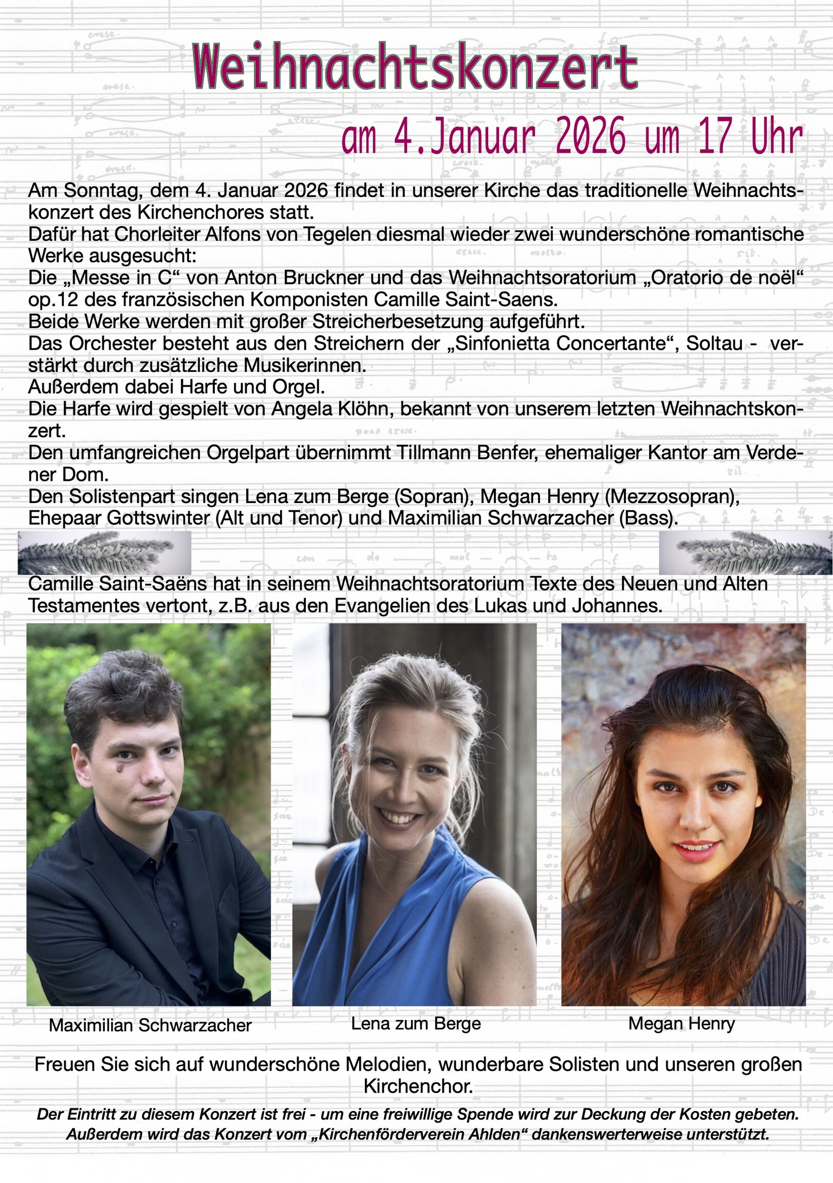 Weihnachtskonzert 2025