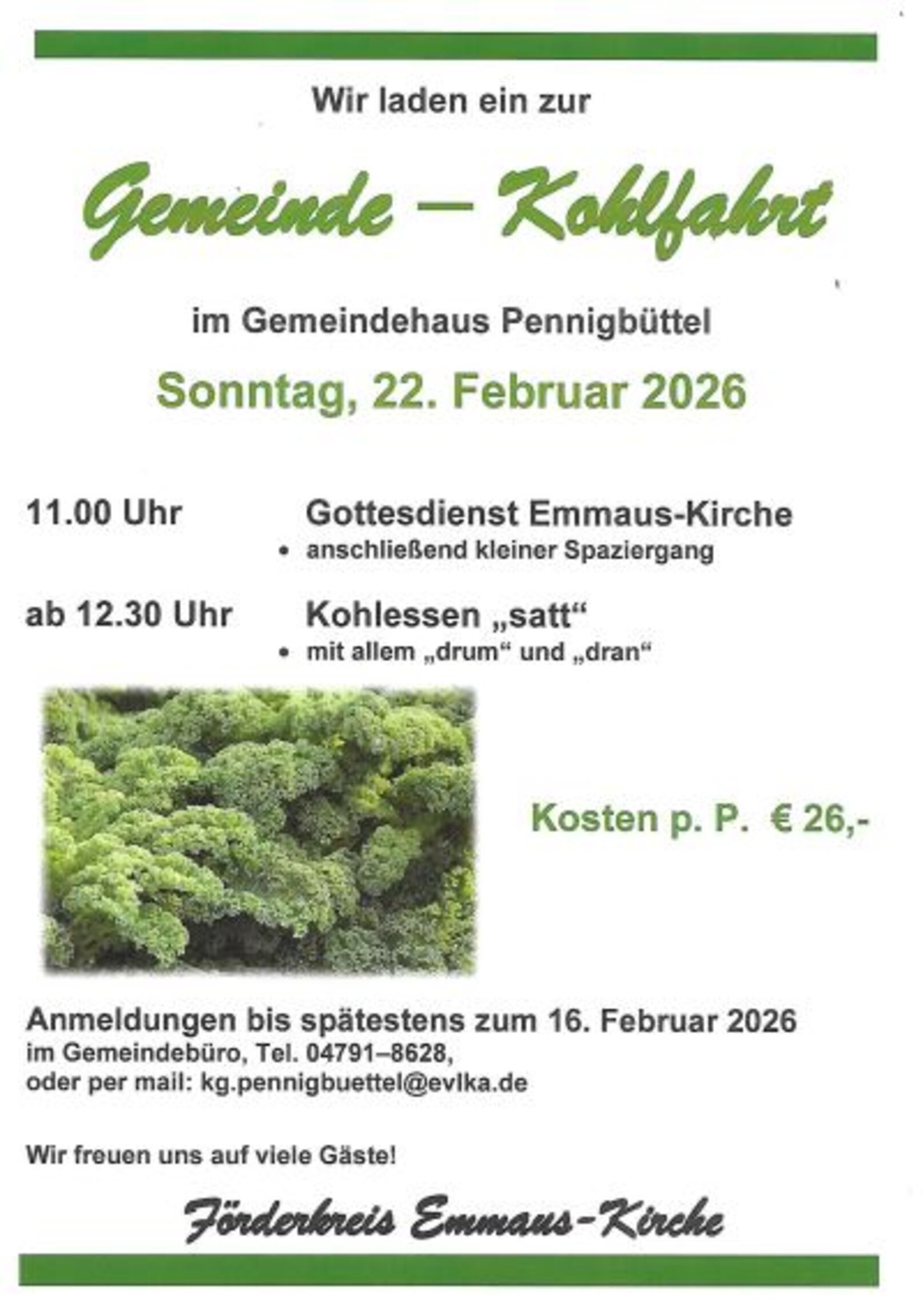 Kohlessen 22.02.2026