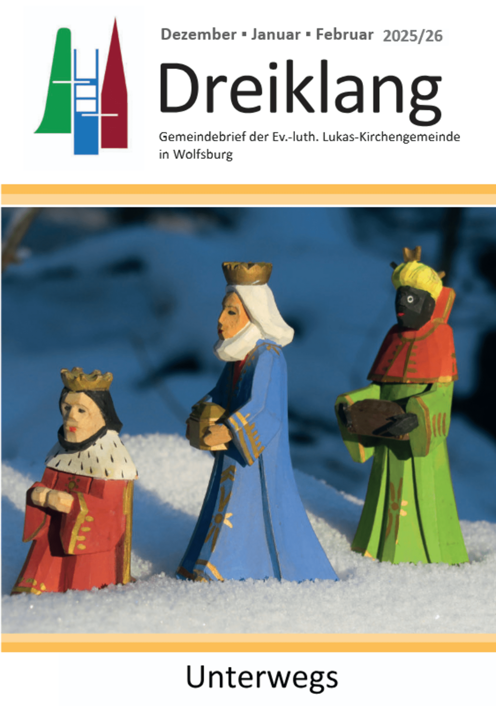 Dreiklang Titel Dezember 2025 bis Februar 2026