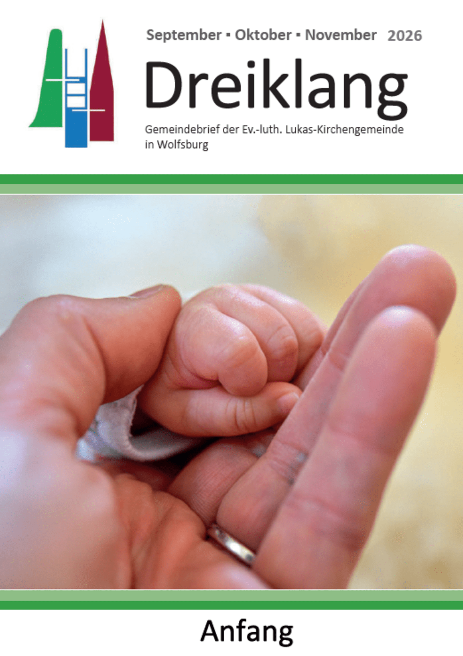 Dreiklang Titelbild September-November 2026
