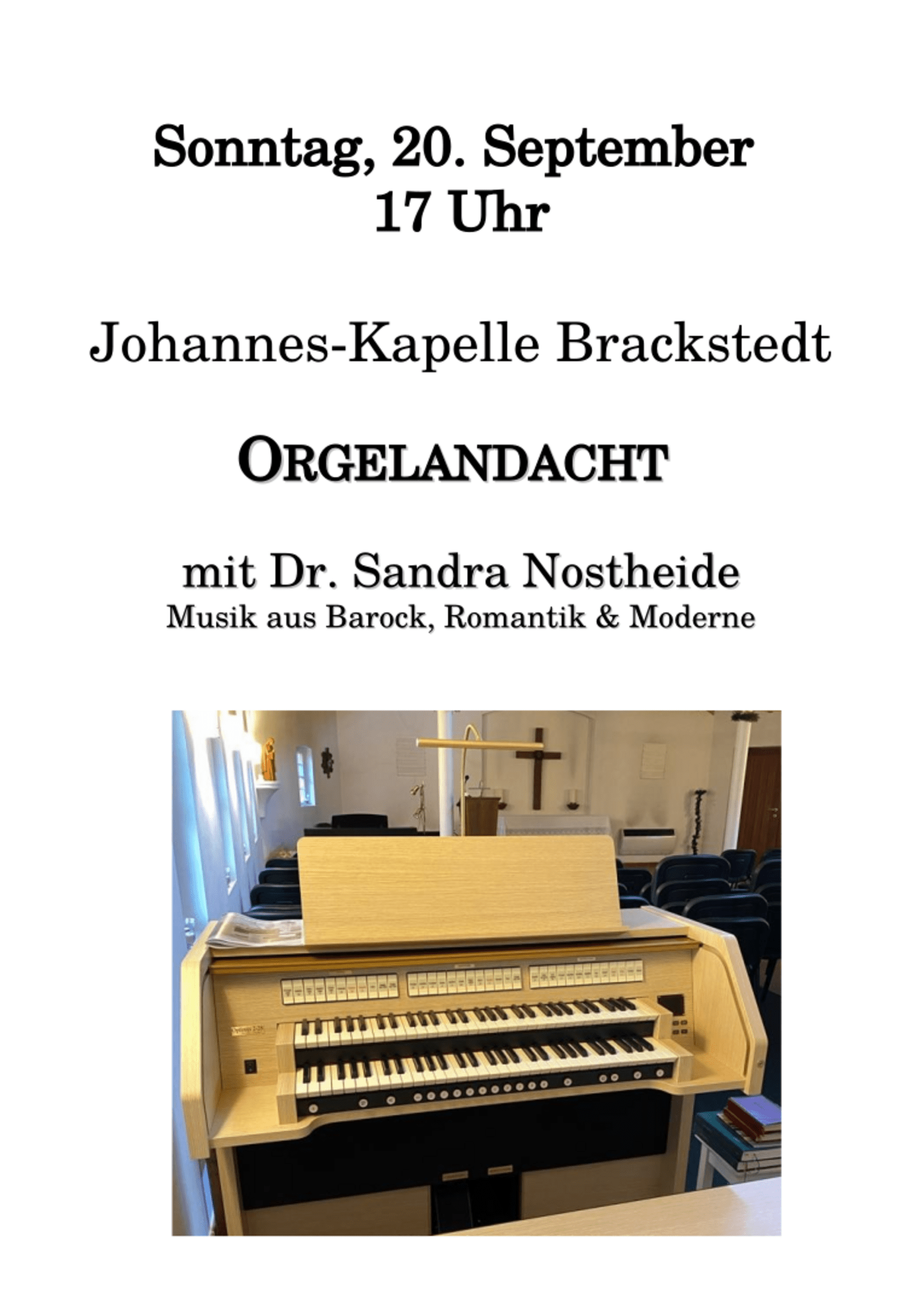 Brackstedt Musikalische Andacht