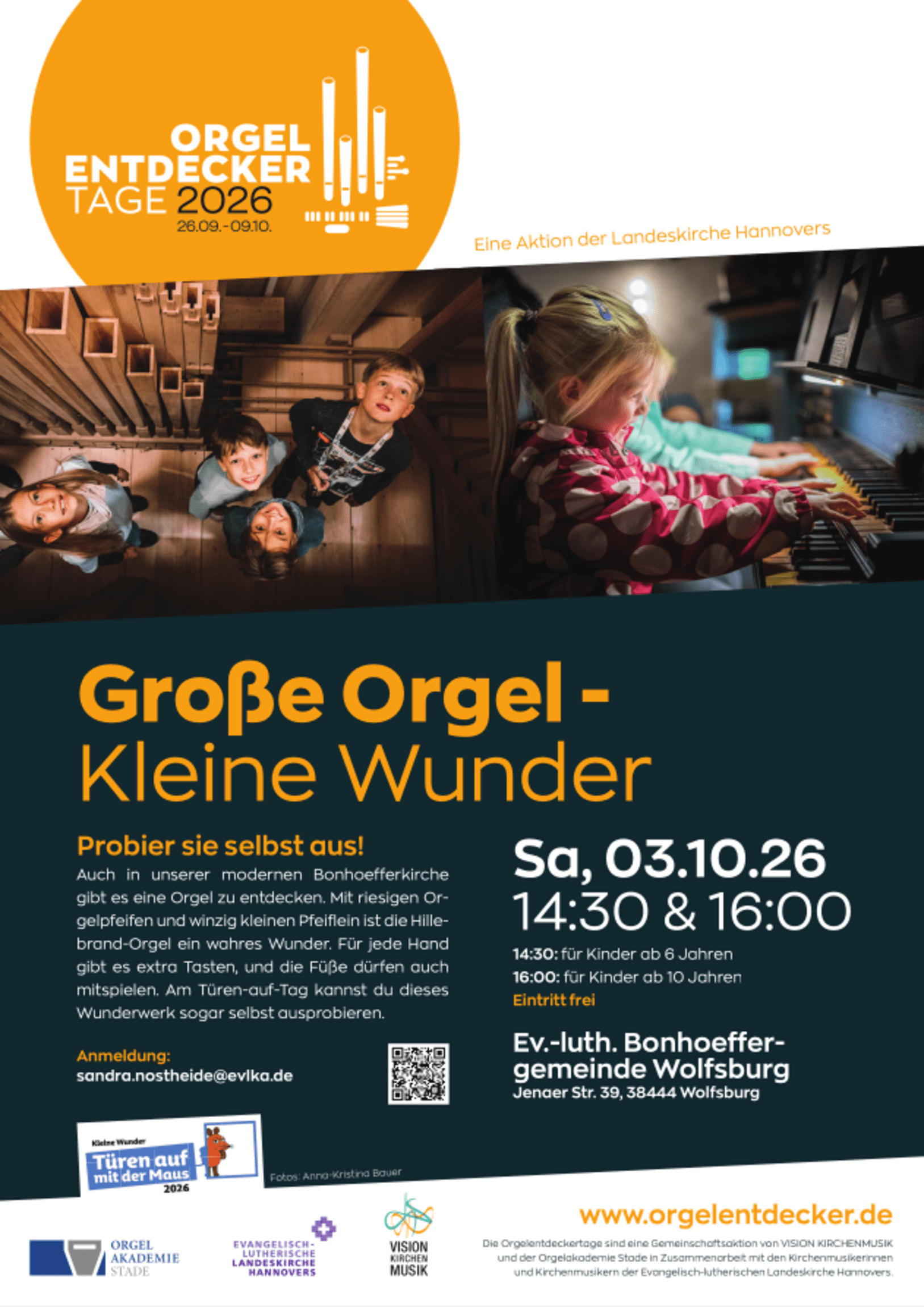 Orgel-Entdeckertage 2026