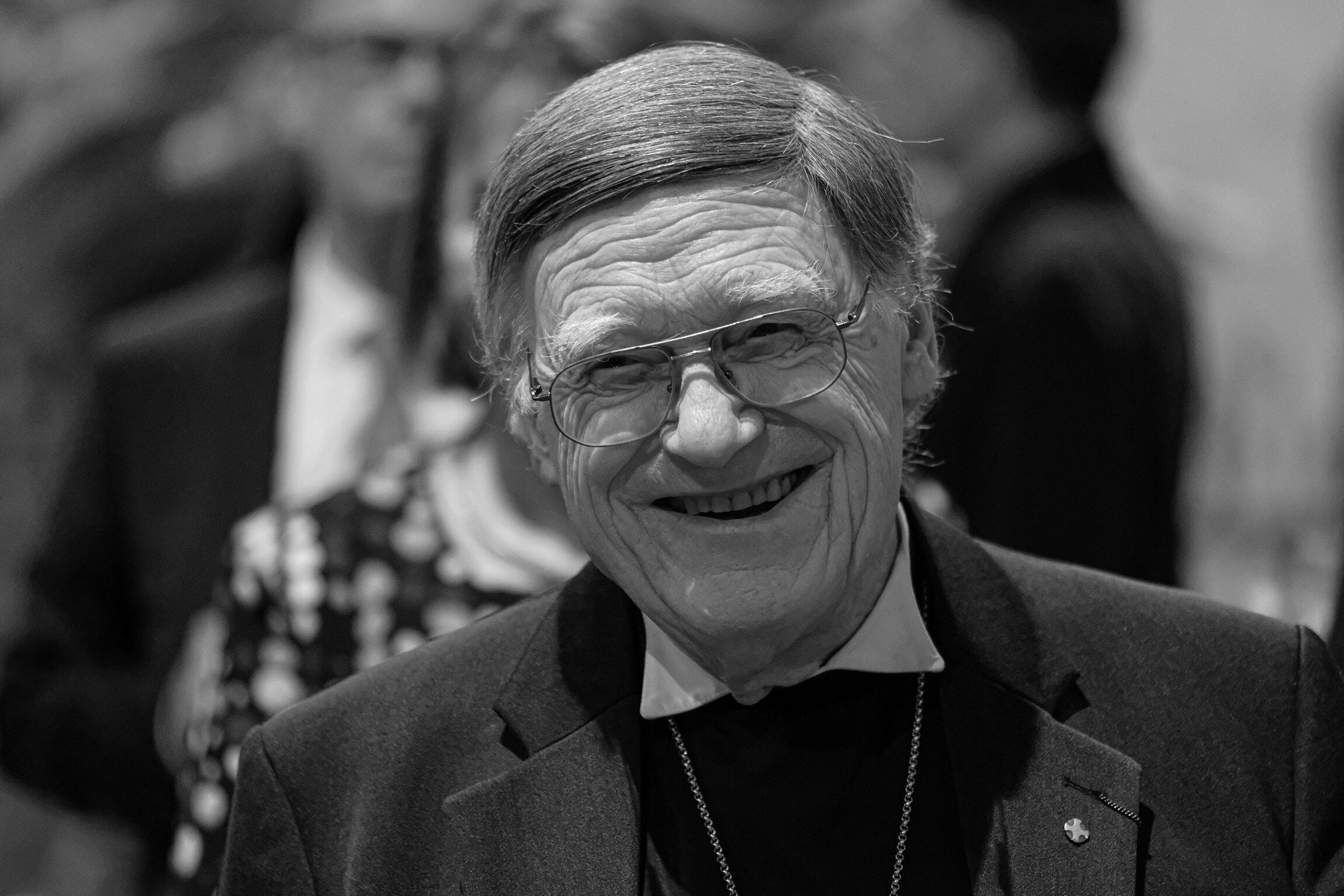Altbischof Horst Hirschler (✝︎ 2023) während des Epiphanias-Empfanges im Kloster Loccum im Januar 2020 (Foto: Jens Schulze)