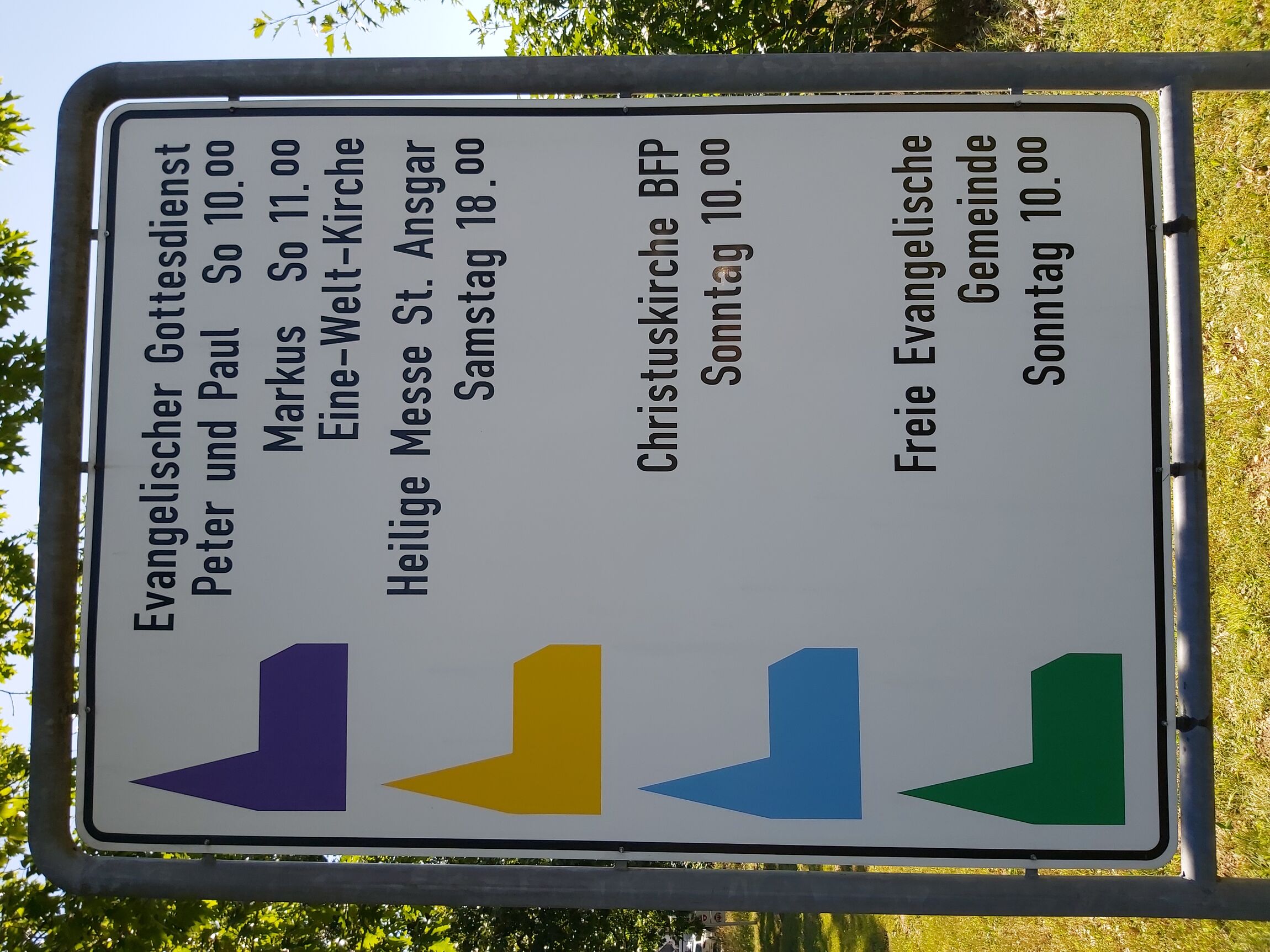 20250702_Gottesdienstschilder_Ökumenisch