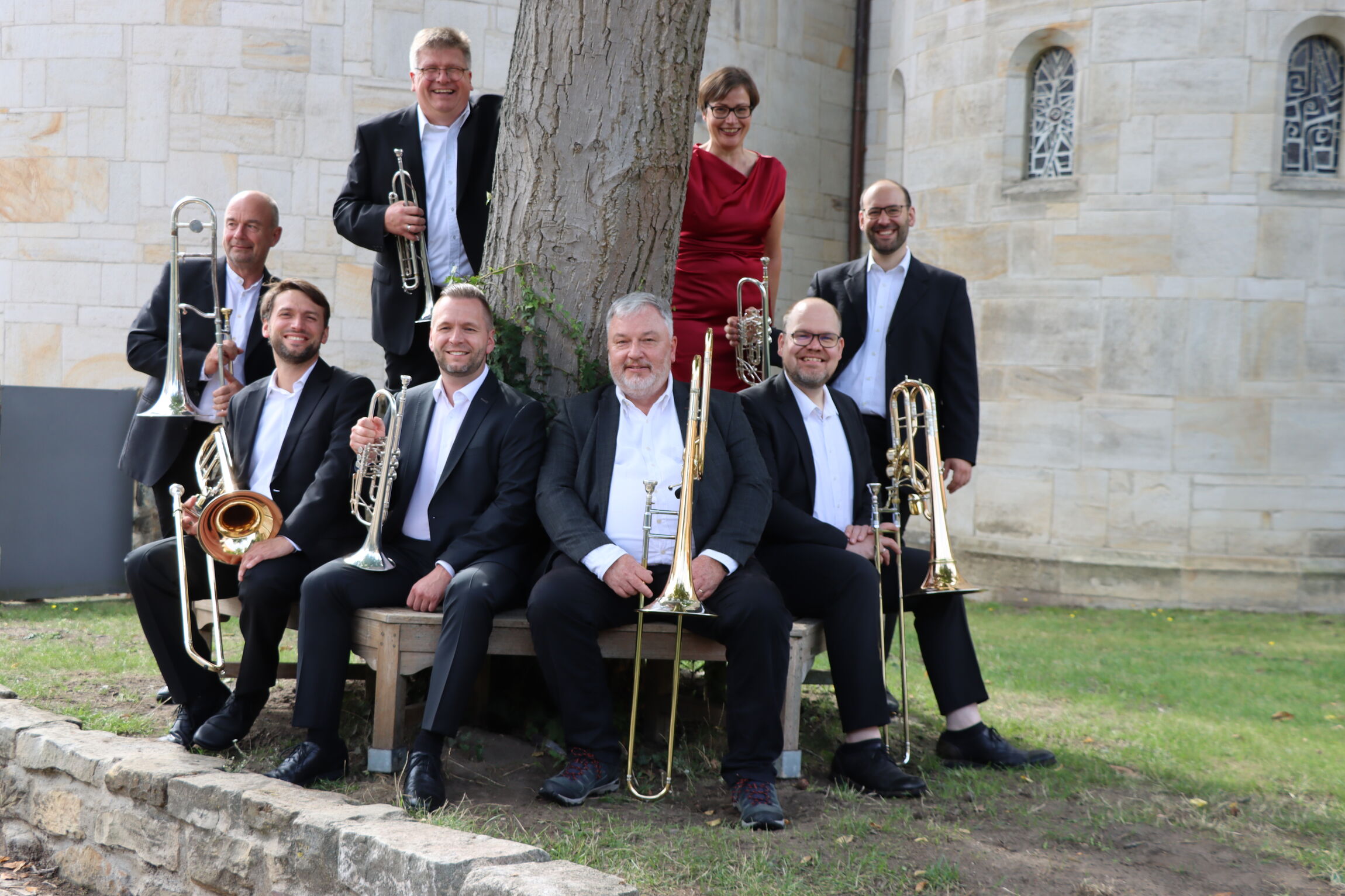 Ensemble Noordwind mit Pastorin Gorka
