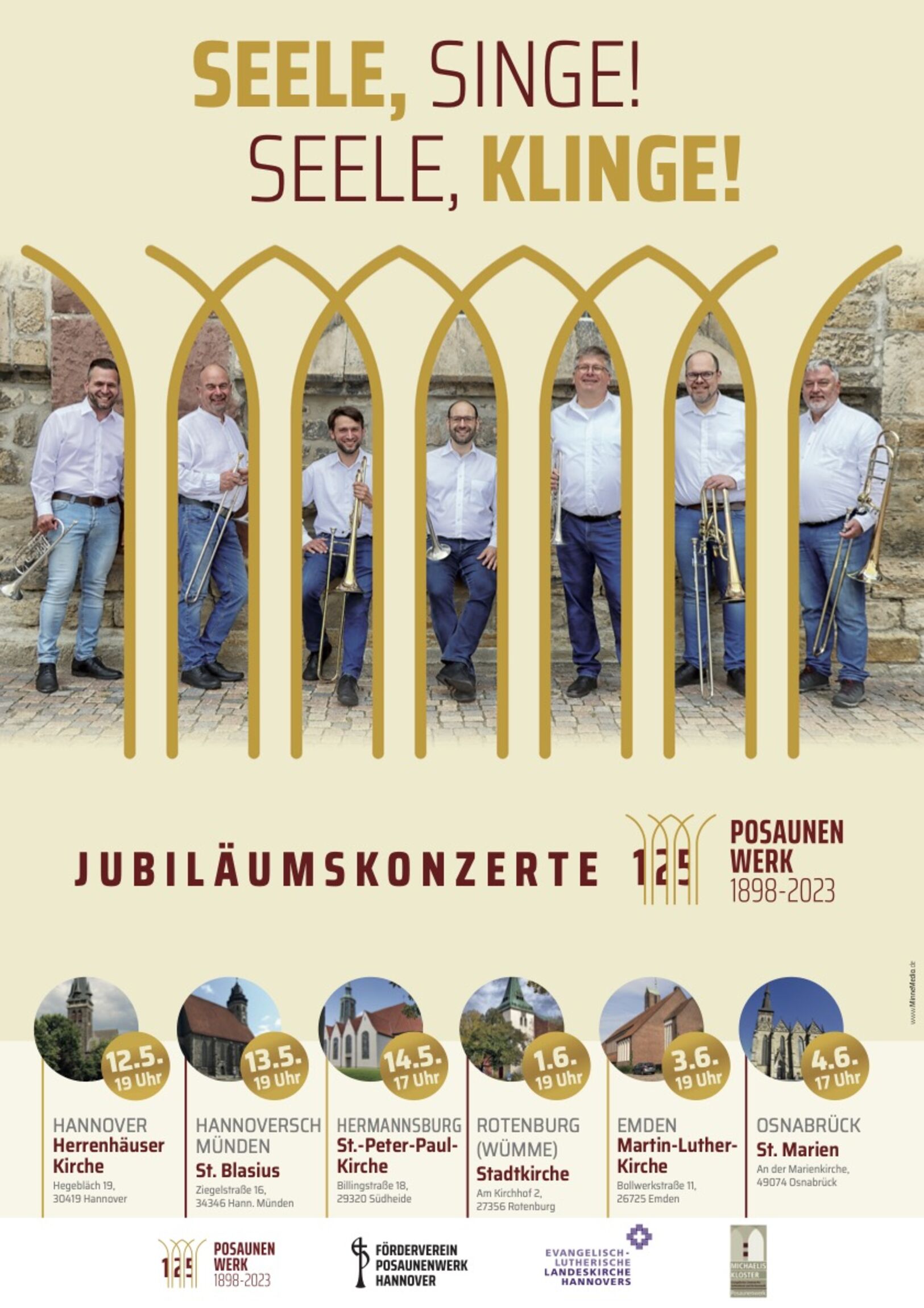 Noordwind Plakat Konzerttournee 