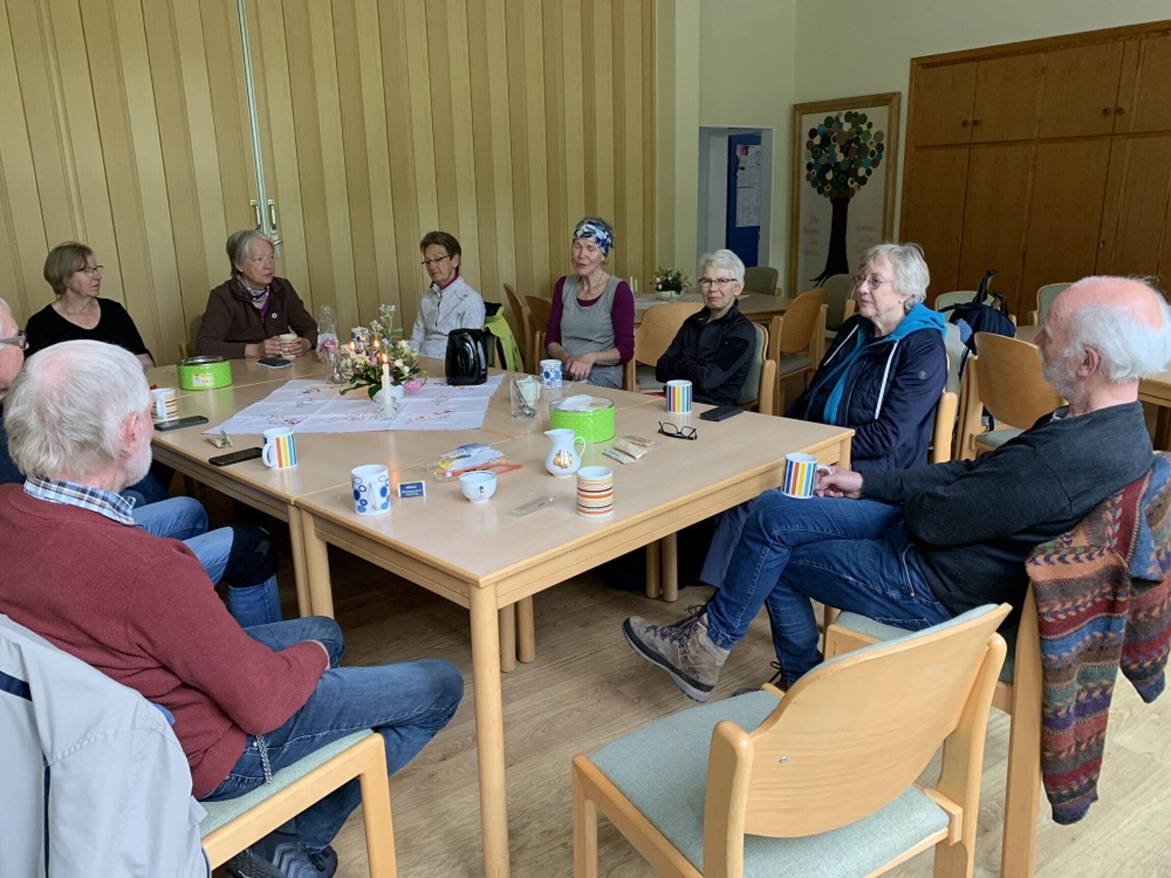 Wendthagen, Kaffeeeinladung durch Küsterin; Foto: Austein