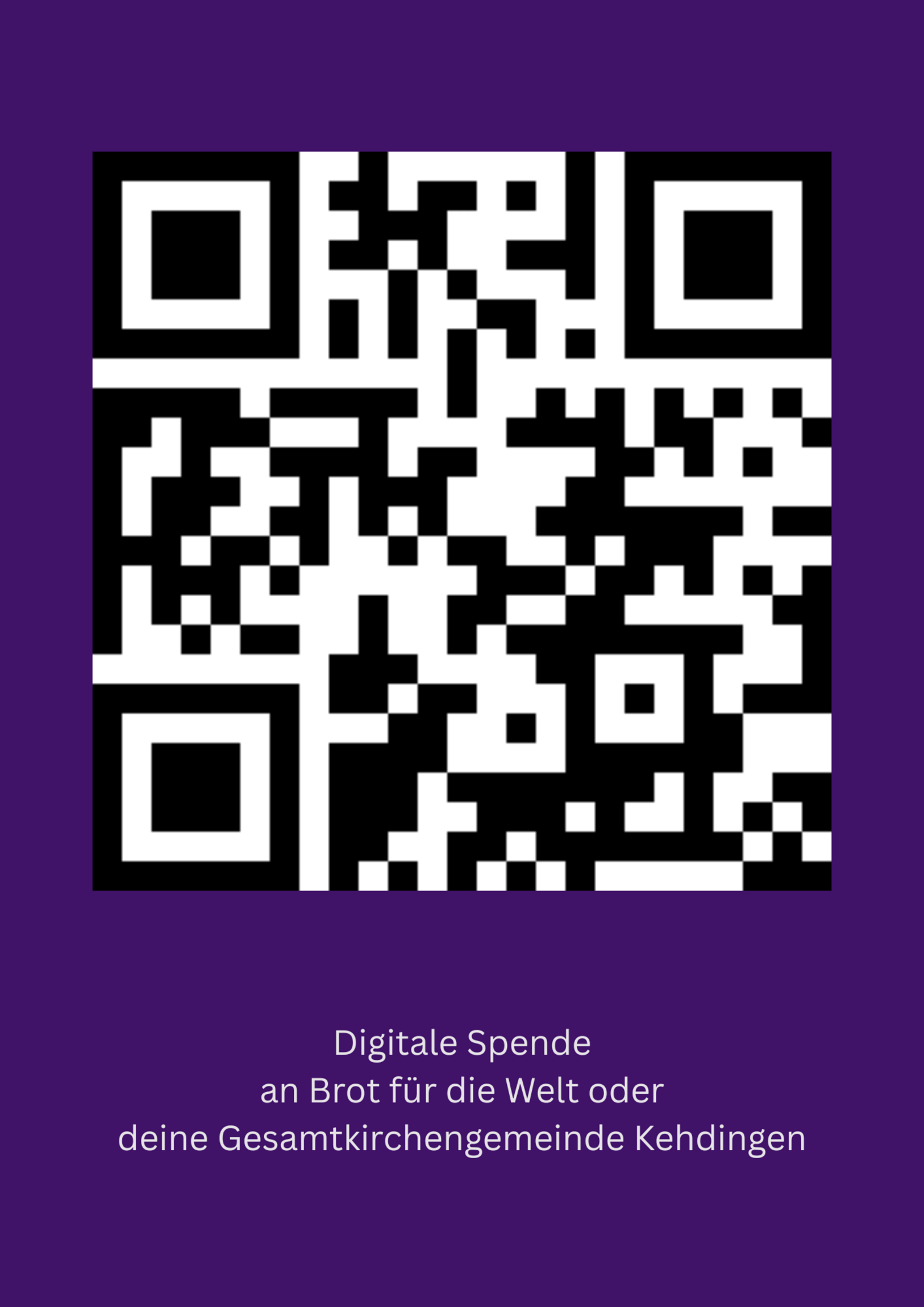 Spende 2025 QR-Code