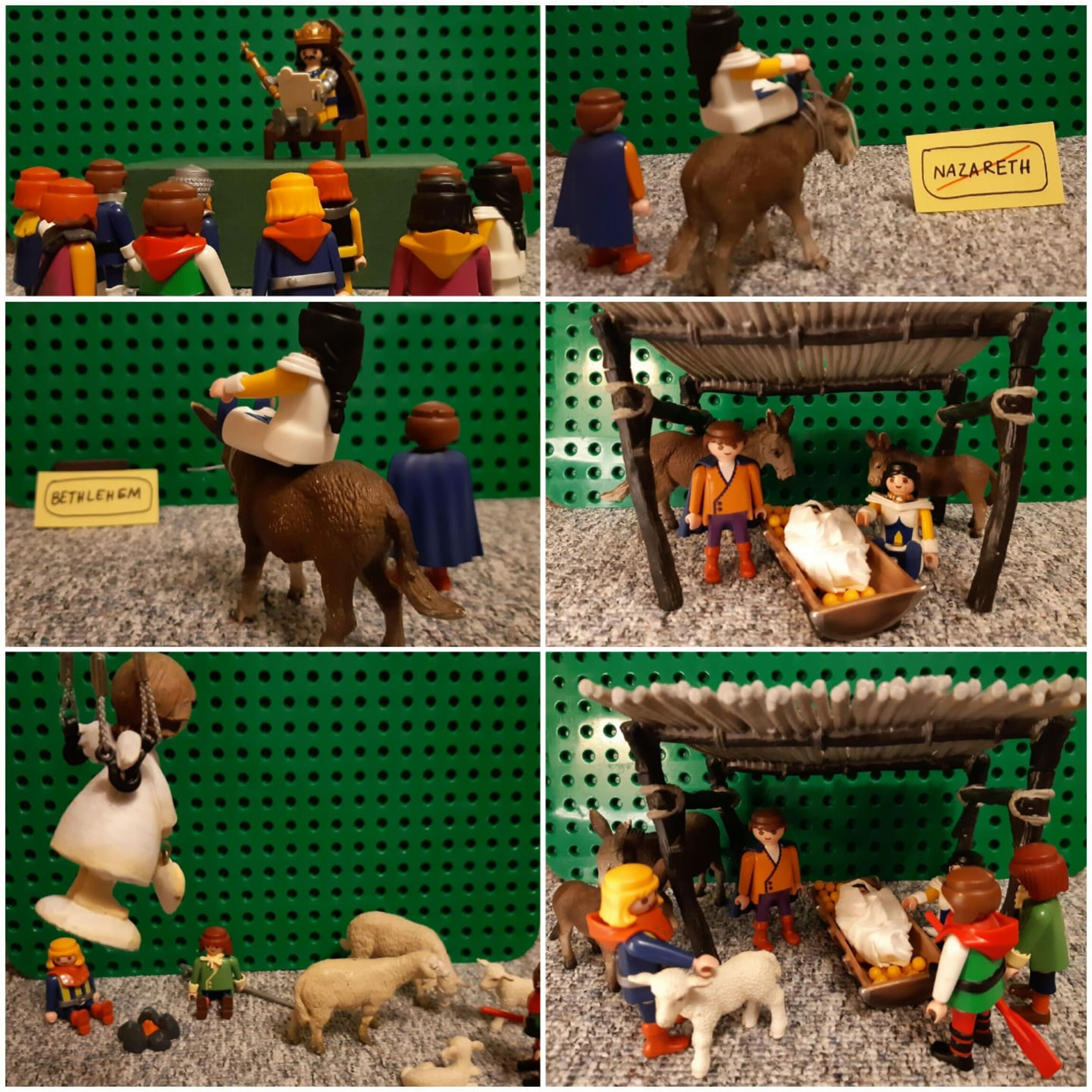 Die Weihnachtsgeschichte aus Lego
