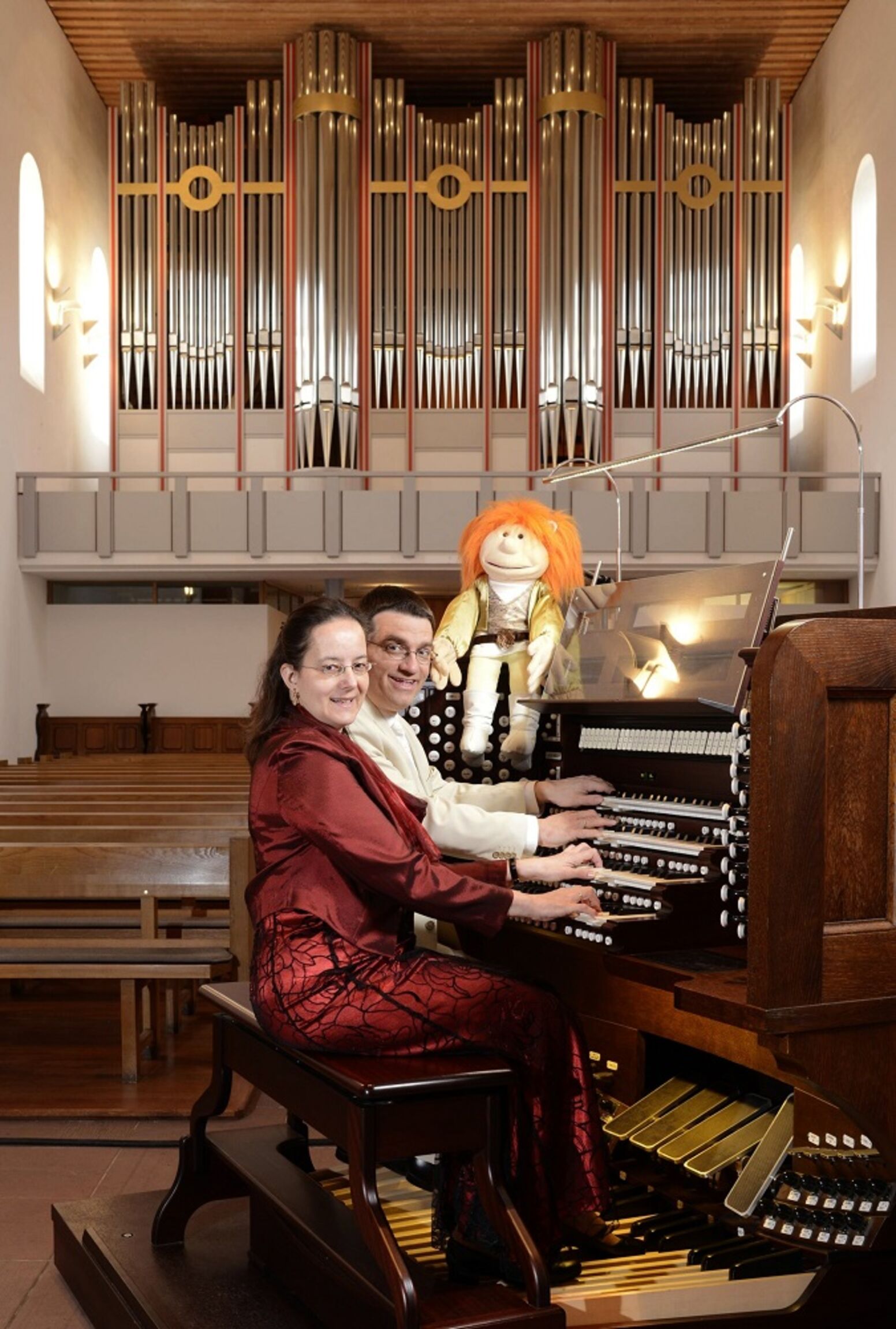 Orgel-Duo Foto