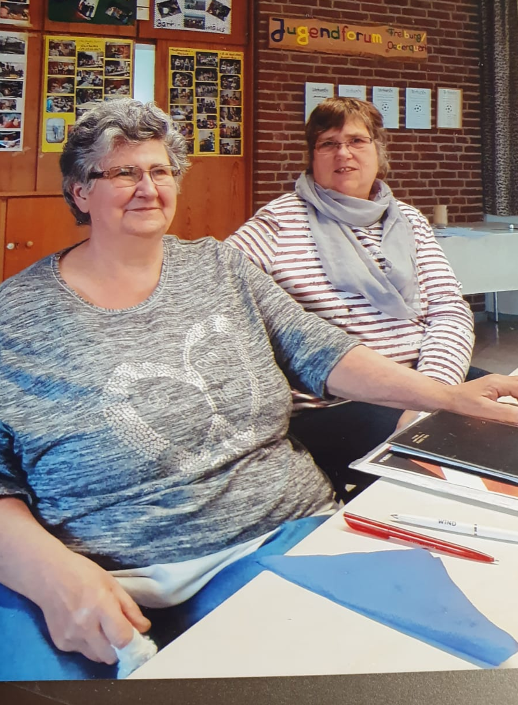 Hannelore Stüven und Heike Lemke 