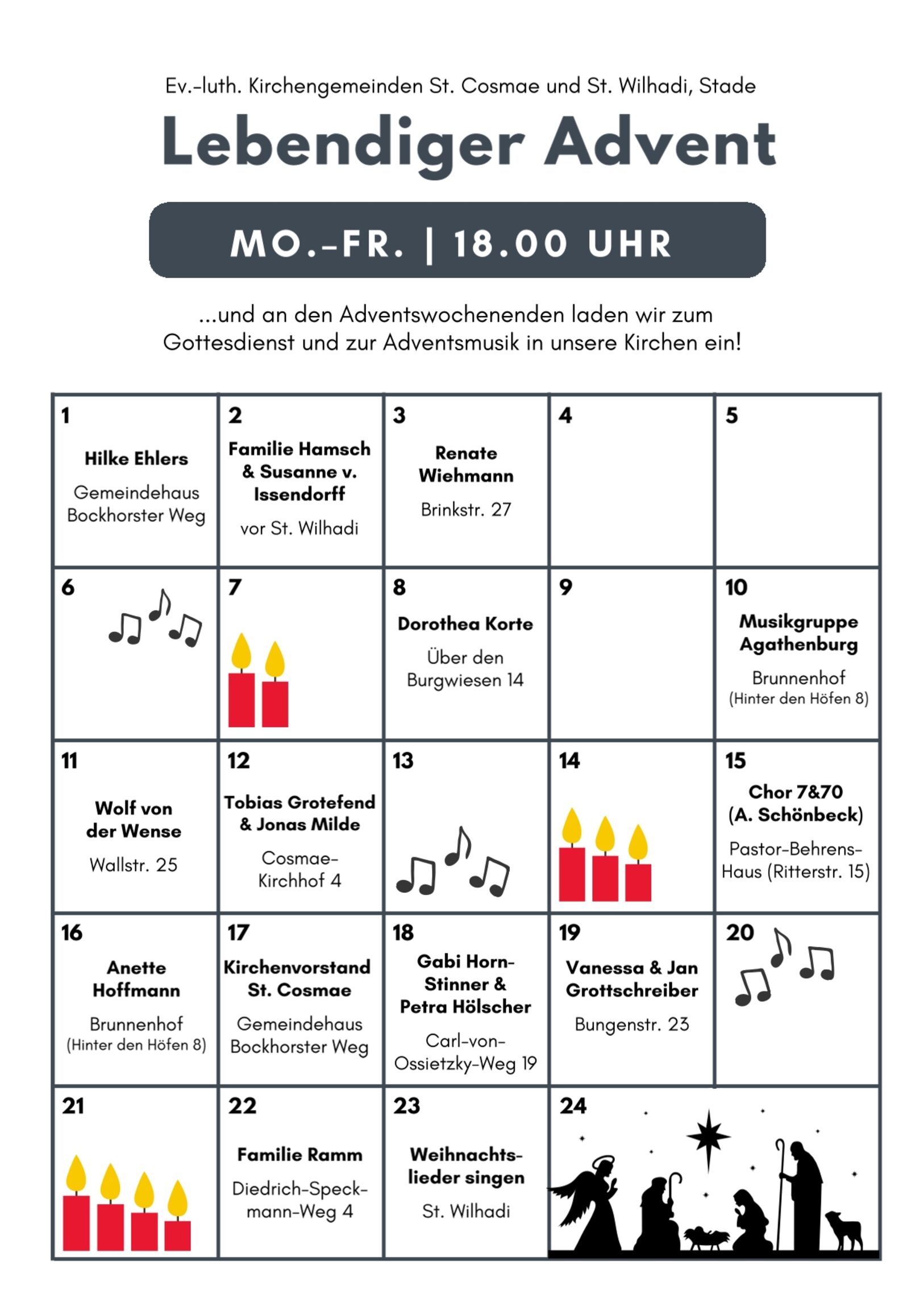 Lebendiger Advent 2025
