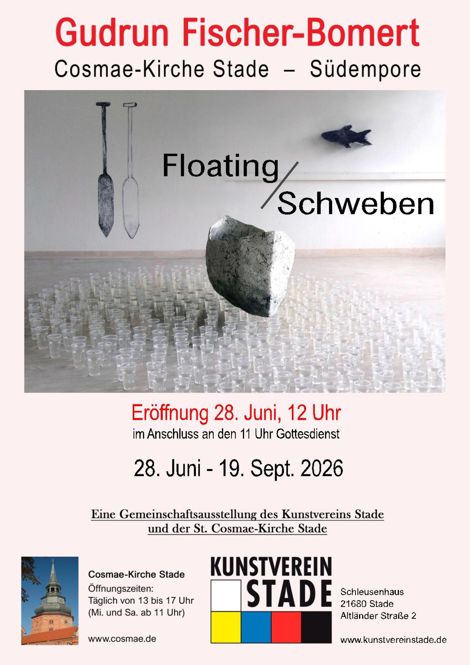 Plakat Kunstausstellung 2026