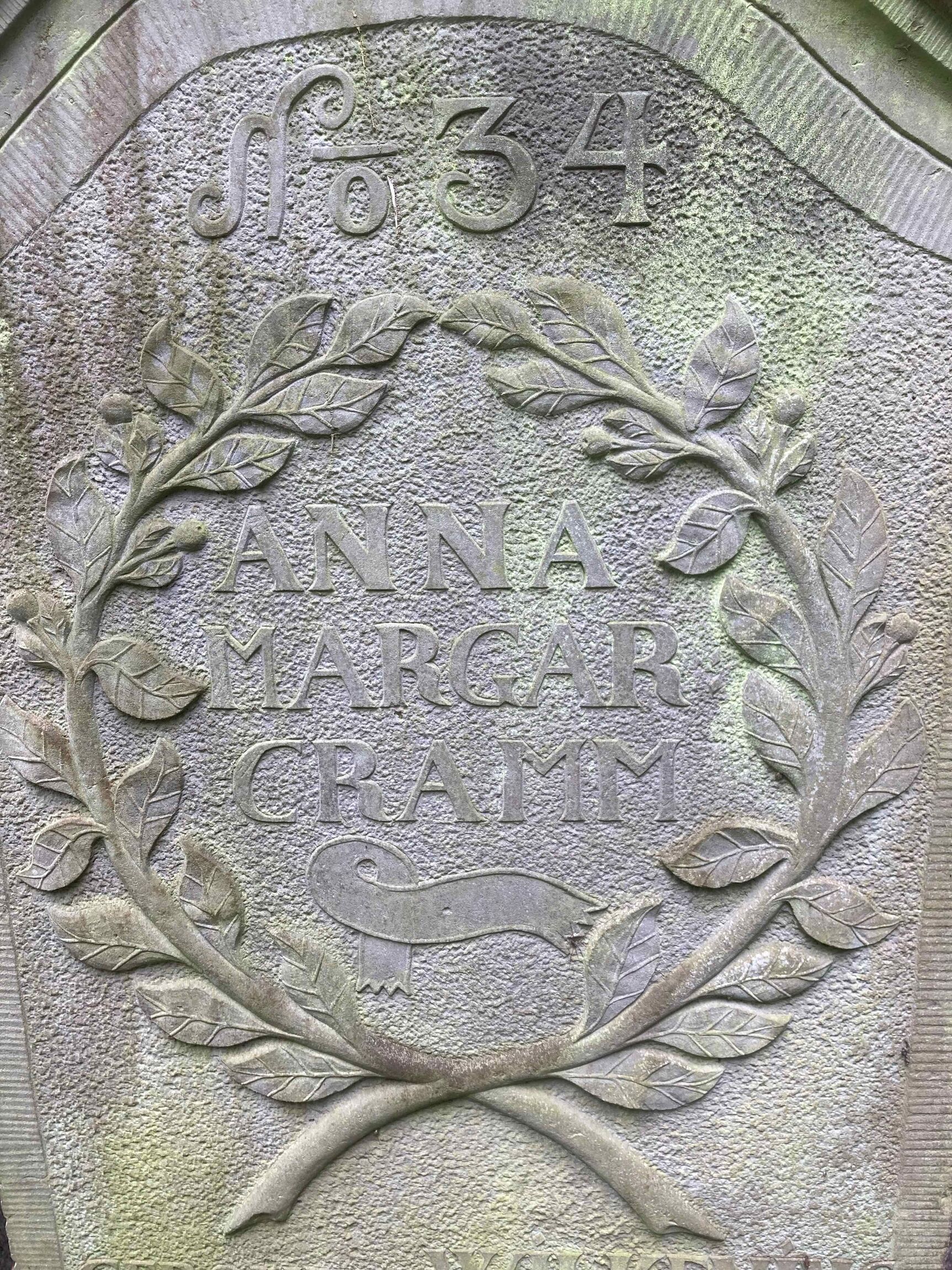historischer Grabstein