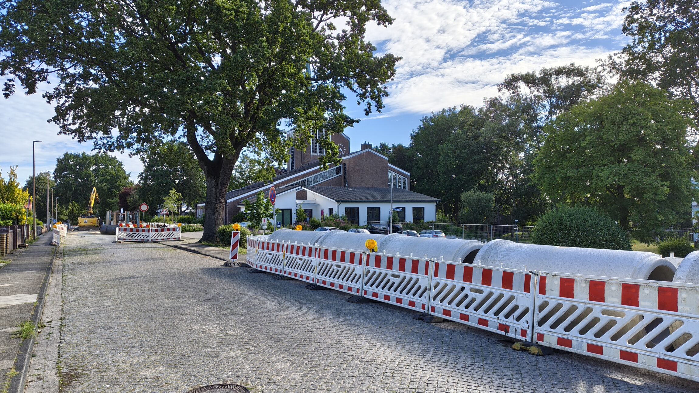 Baustelle Lerchenweg Juni 2026