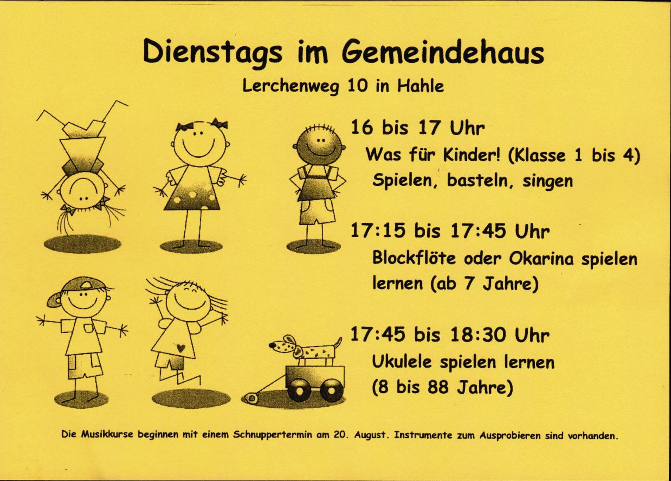 Gruppen für Kinder 