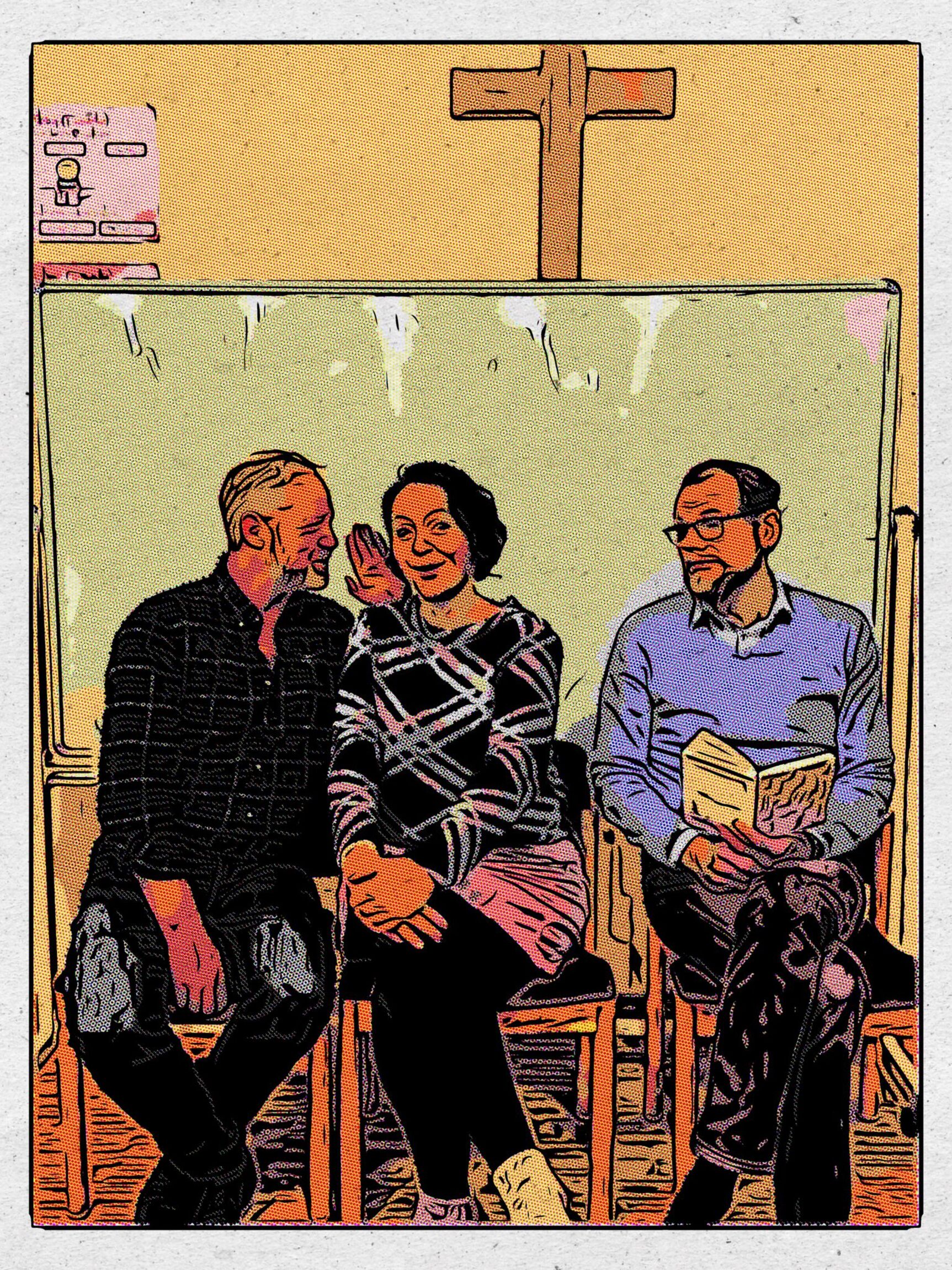 Das Kirchenduo Crossfire und ein Pastor