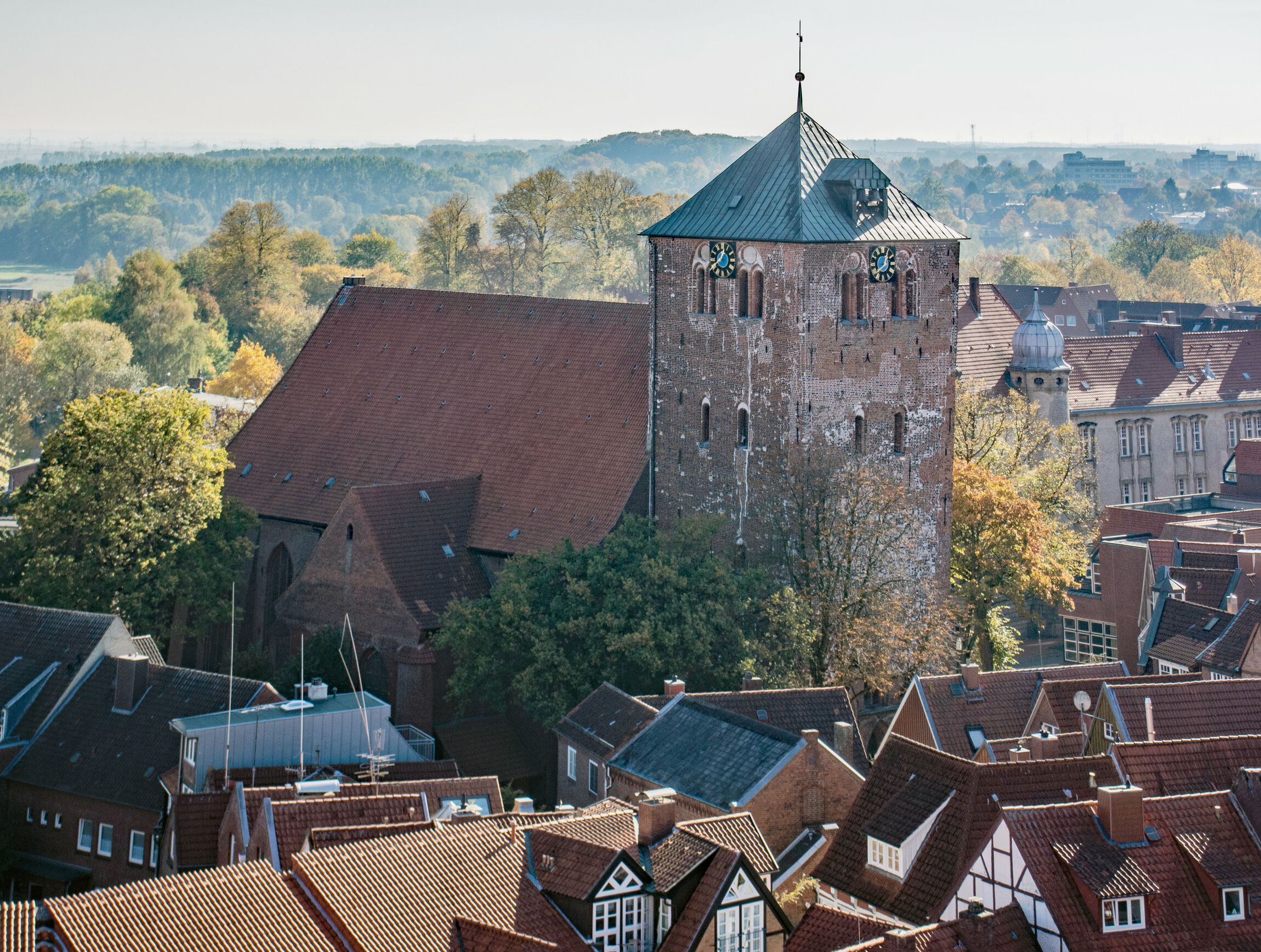 St. Wilhadi vom Kirchtturm St. Cosmae aus