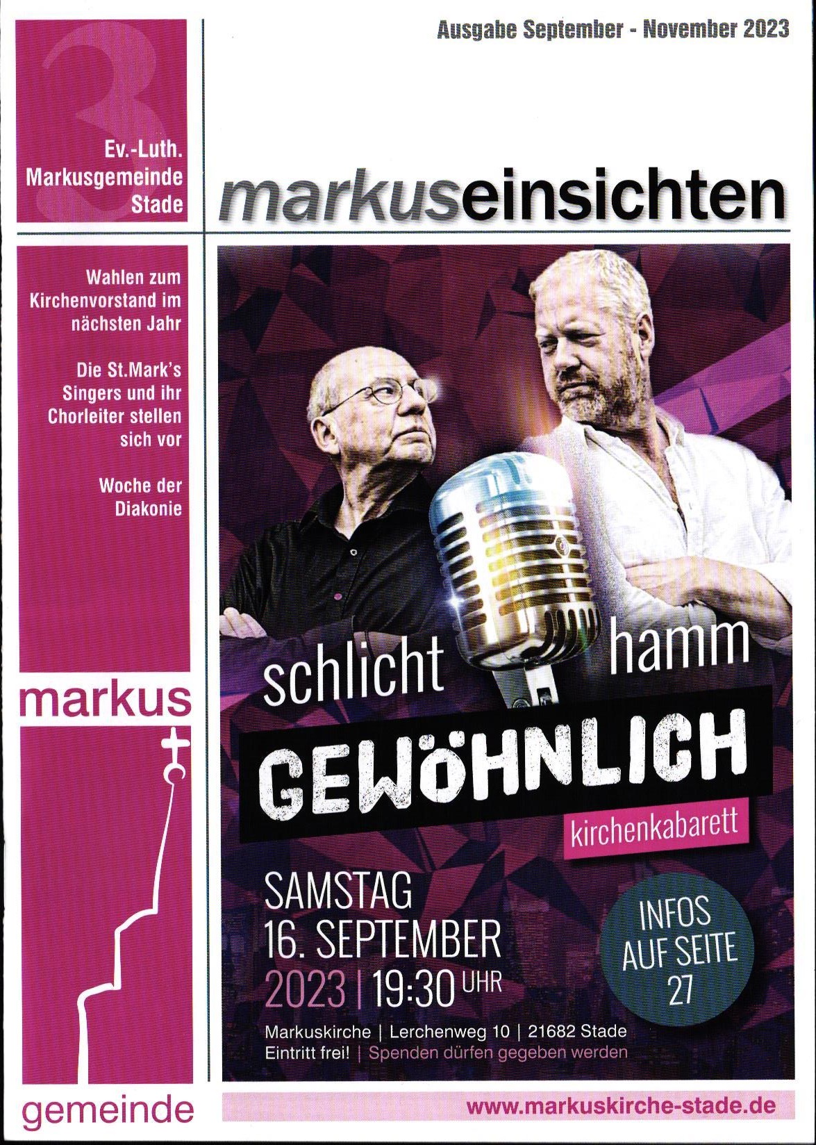 Stadtkirchen Stade Markusgemeinde Stadtkirchen Stade Markusgemeinde