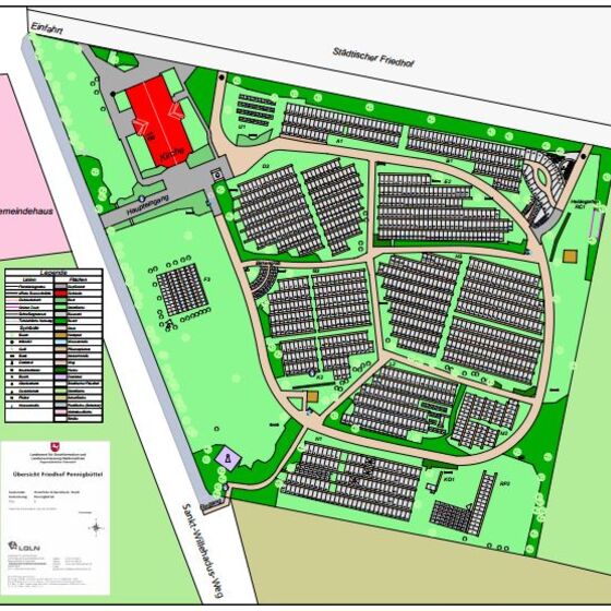Digitaler Friedhofsplan