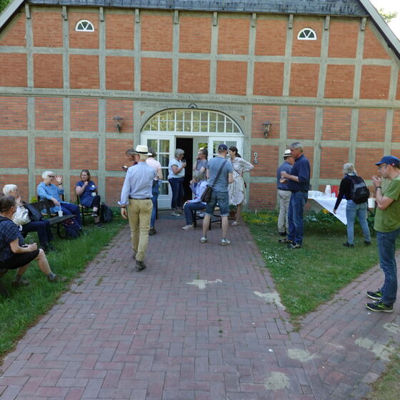 Ankunft in Fischerhude