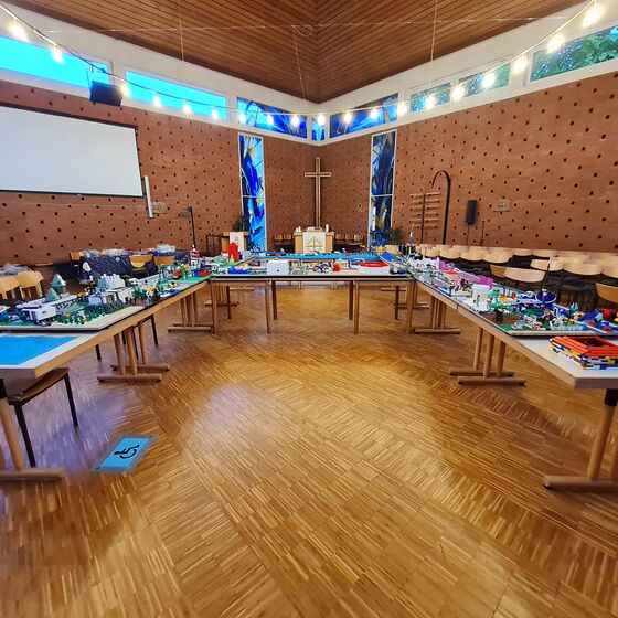 Die Stadt nach dem ersten Bautag