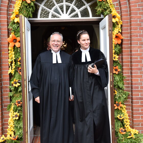 Einführung Pastorin Insa Adams - Dr. Mertin und Pastorin