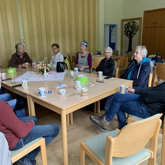 Wendthagen, Kaffeeeinladung durch Küsterin; Foto: Austein