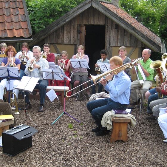 Posaunenchor mit Gästen aus Kühren, 2015, Foto: Kuhlmann