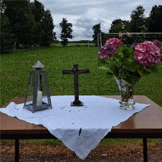 Altar Moorgottesdienst 2025