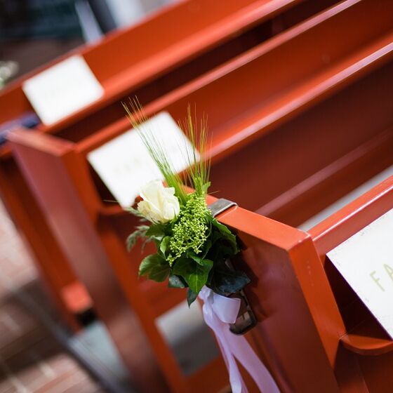 Hochzeit Kirchenschmuck