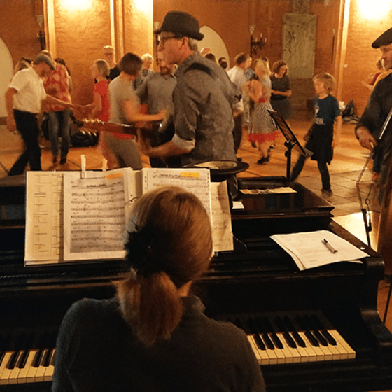 Salt City Swing Band bei der Vesperkirche Lüneburg
