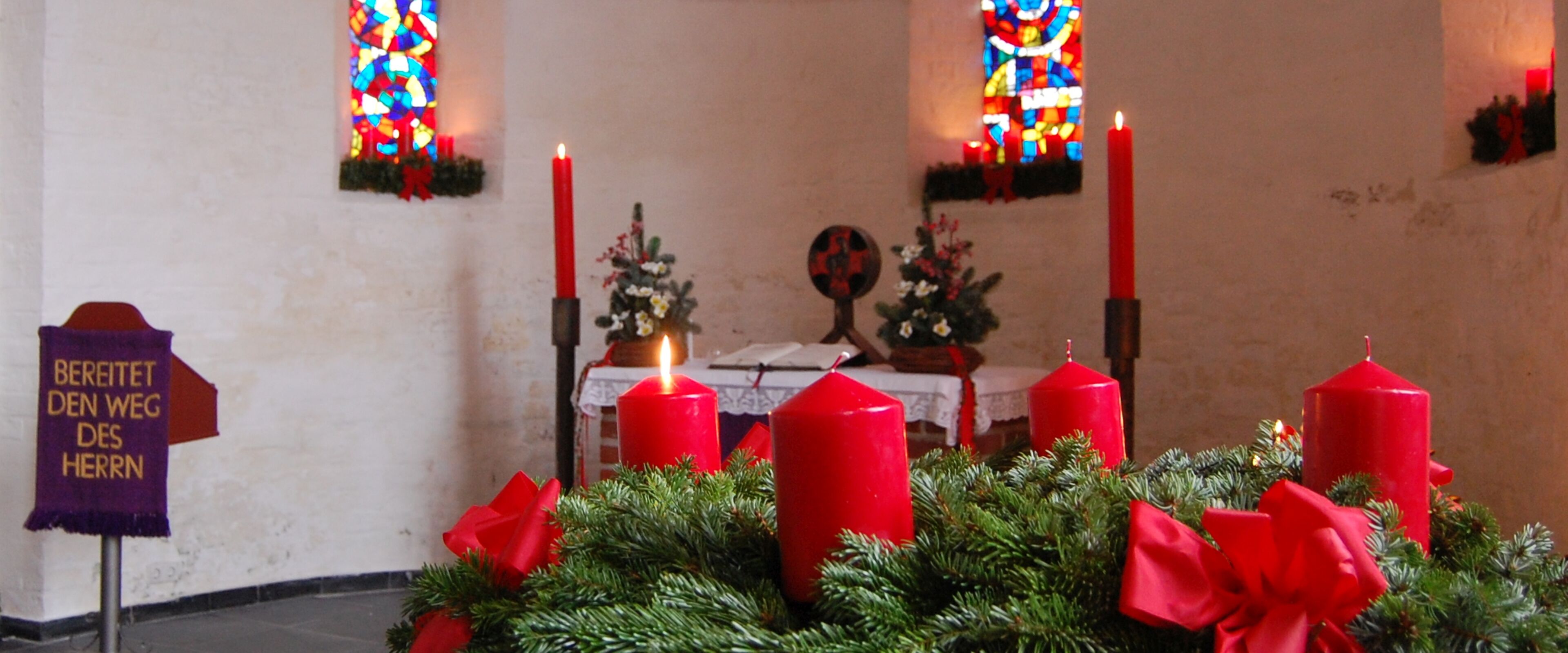 Advent Gottesdienst, Leer-Bingum, Jemgum-Holtgaste, Pogum