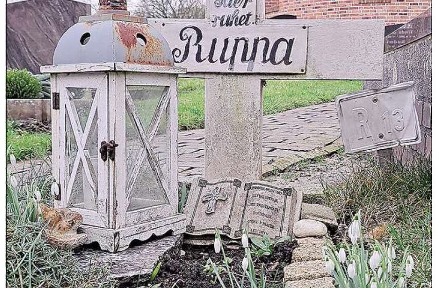 Grabstätte von "Ruppa" oder Marie Trouper in Bingum