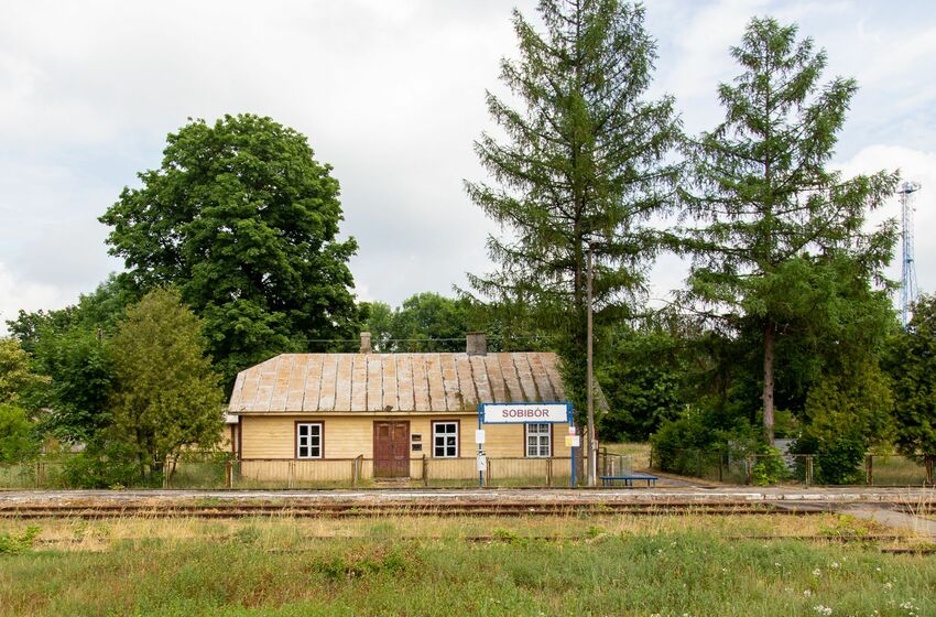 Das ehemalige deutsche Vernichtungslager im polnischen Dorf Sobibor.